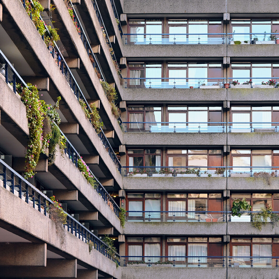 The Barbican residence building, London, UK