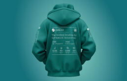 Stevenage Bioscience Catalyst - custom designed trade show hoodie