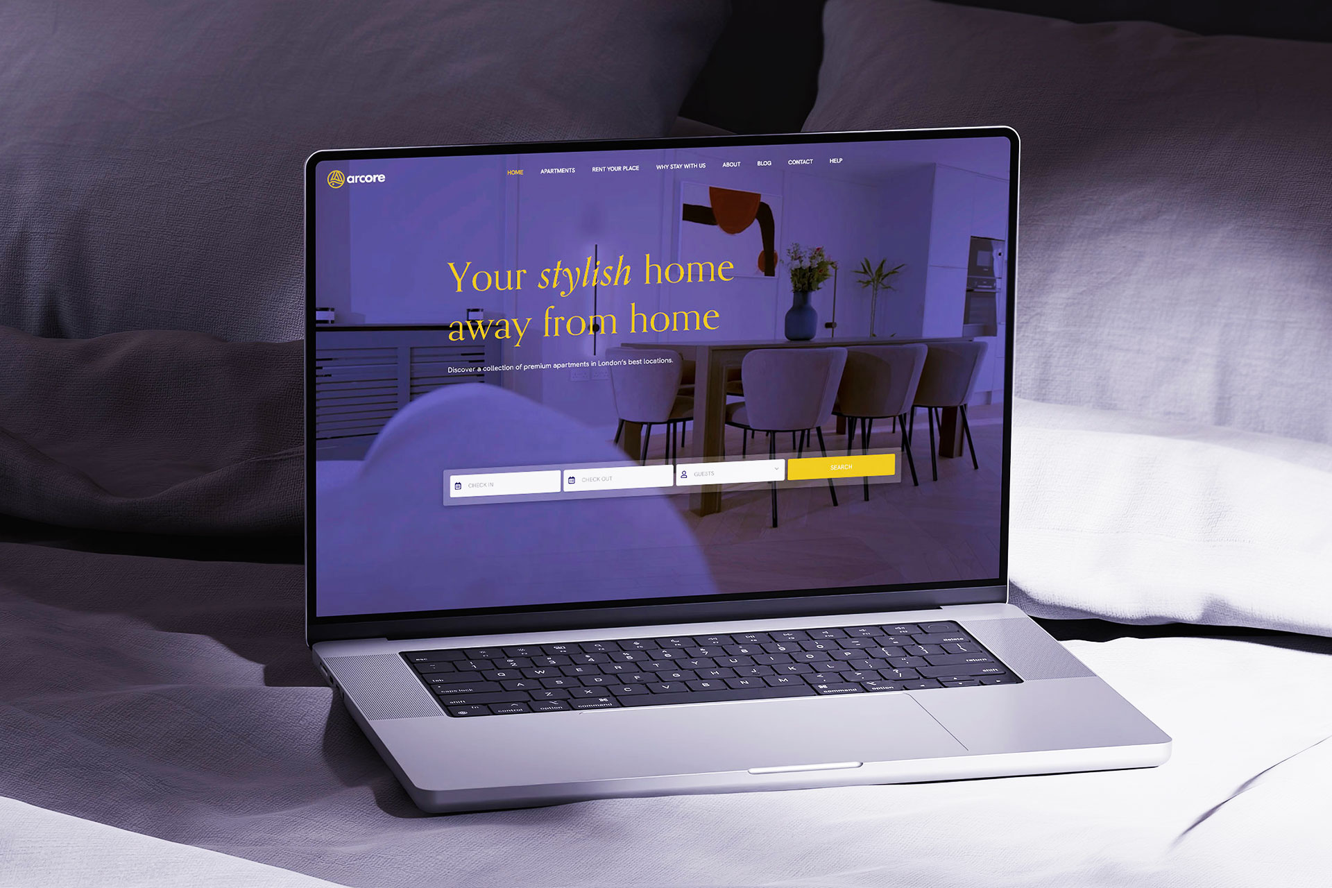 Arcore London Property Website Redesign