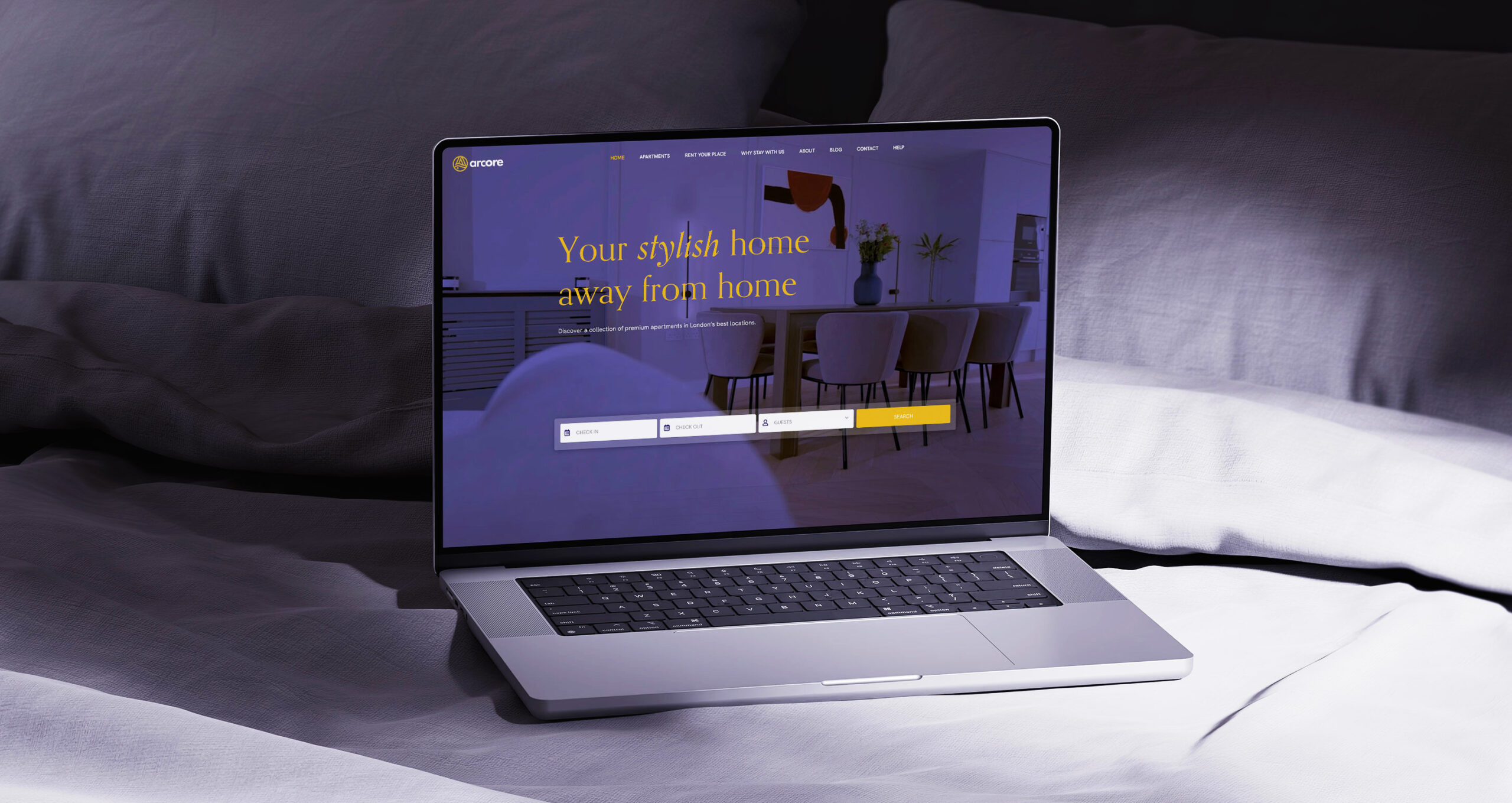 Arcore London property website redesign
